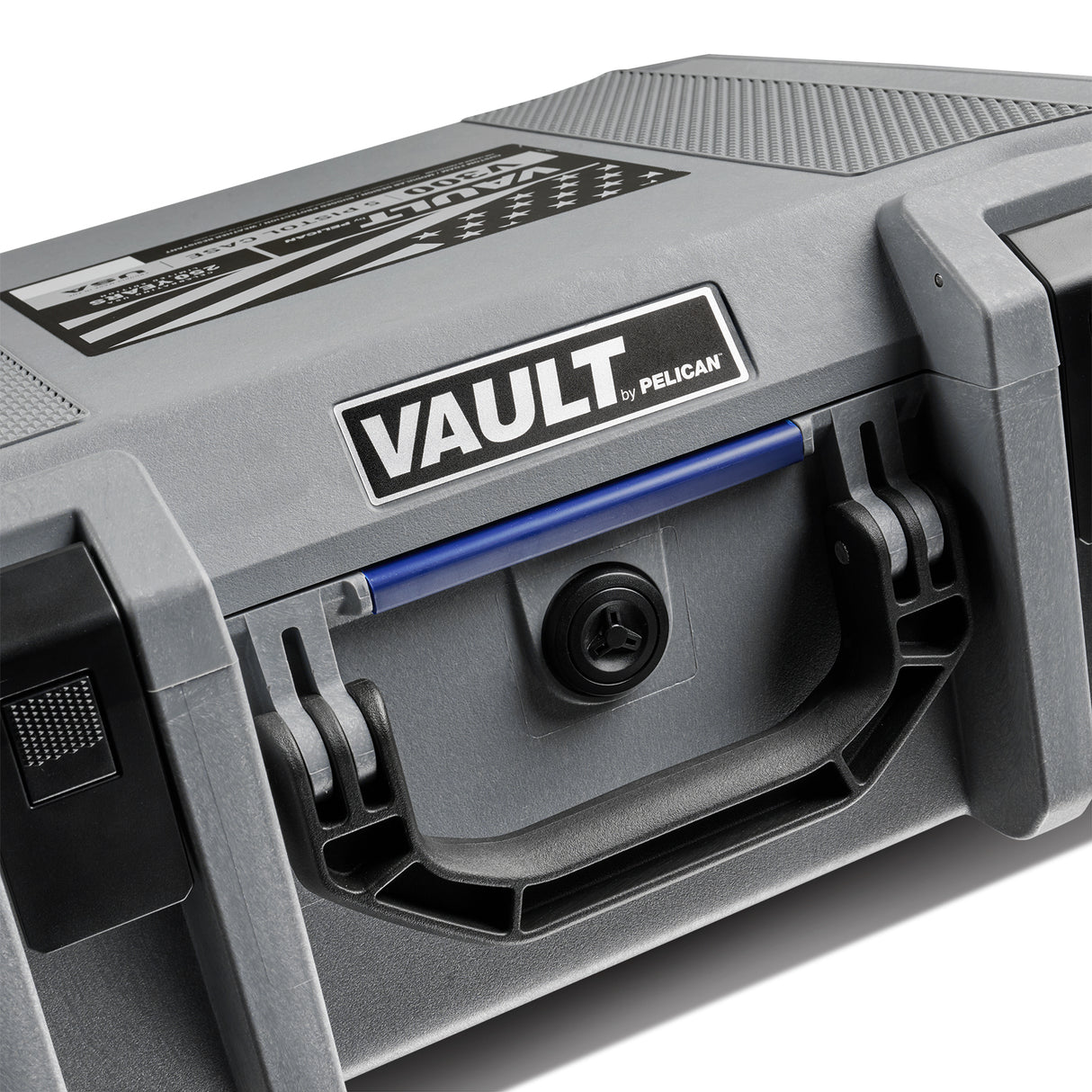 Pelican Vault Limited Edition Americana 250 V300PF5 5-Pistol Case (Custom Pre-cut Foam)