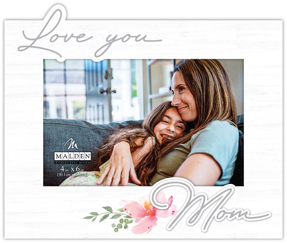 Malden 4x6 Mom Raised Script Frame