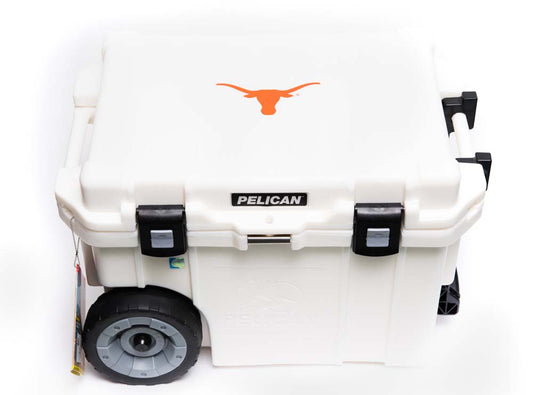 Pelican ProGear 45QT Wheeled Elite Cooler - University of Texas Longhorns