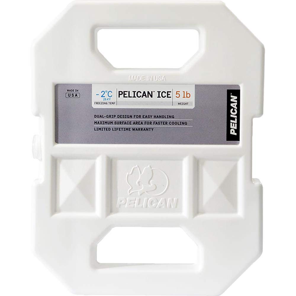 Pelican Ice Reusable Cooler Ice Pack - 5lb. White