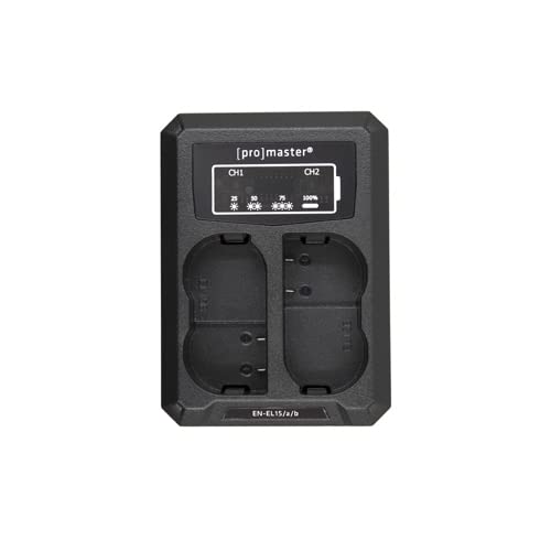 Promaster Battery & Charger Kit for Nikon EN-EL15c