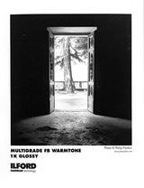 Ilford Multigrade Fiber Base Warmtone Glossy 16x20 10 Sheets