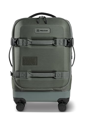 Pelican Aegis 22" Carry-On 4-Wheel Rolling Hybrid Duffel (Charcoal Sage)