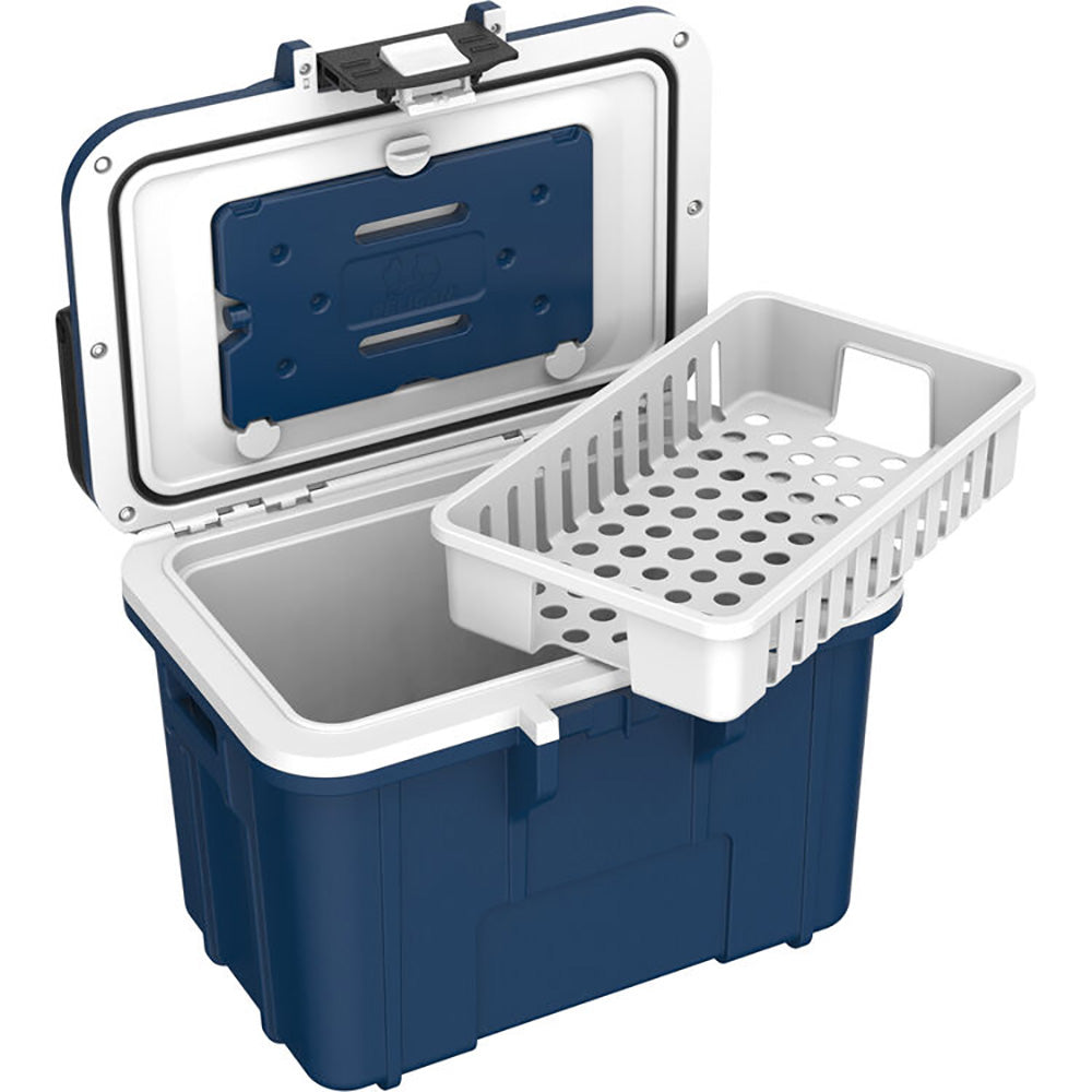 Pelican 8QT Personal Cooler (Midnight Blue/White)