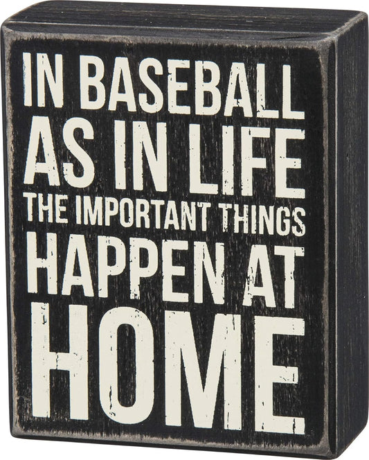 Primitives Box Sign - In Baseball