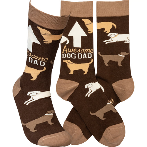Primitives Socks - Awesome Dog Dad