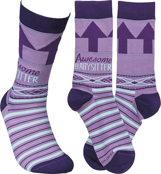Primitives Socks - Awesome Babysitter