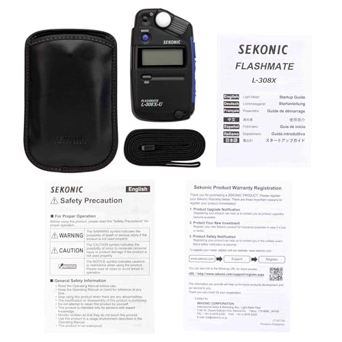 Sekonic L-308X-U Flashmate Light Meter