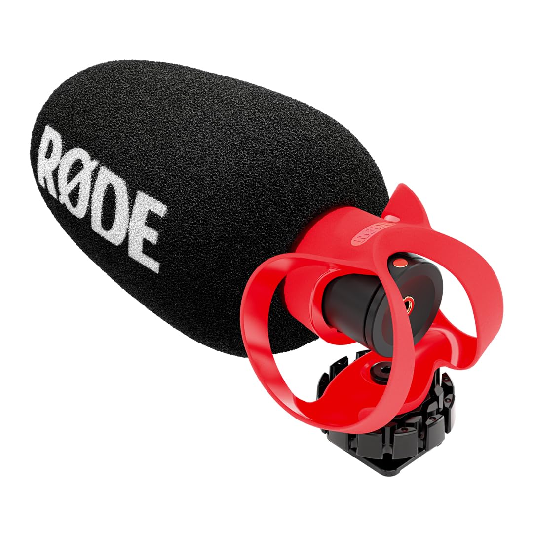RODE VideoMicro II Ultracompact Camera-Mount Shotgun Microphone for Cameras and Smartphones