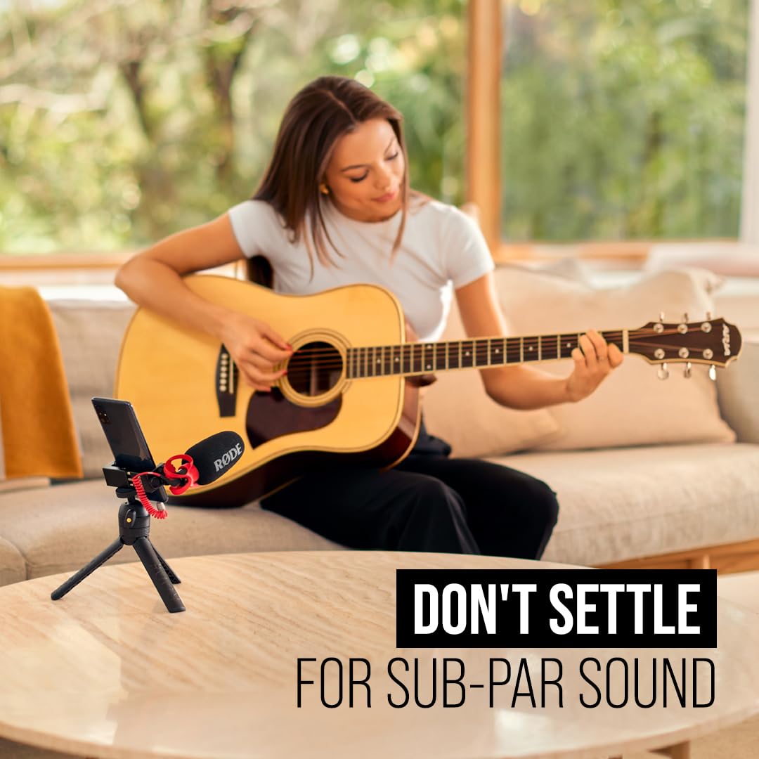 RODE VideoMicro II Ultracompact Camera-Mount Shotgun Microphone for Cameras and Smartphones