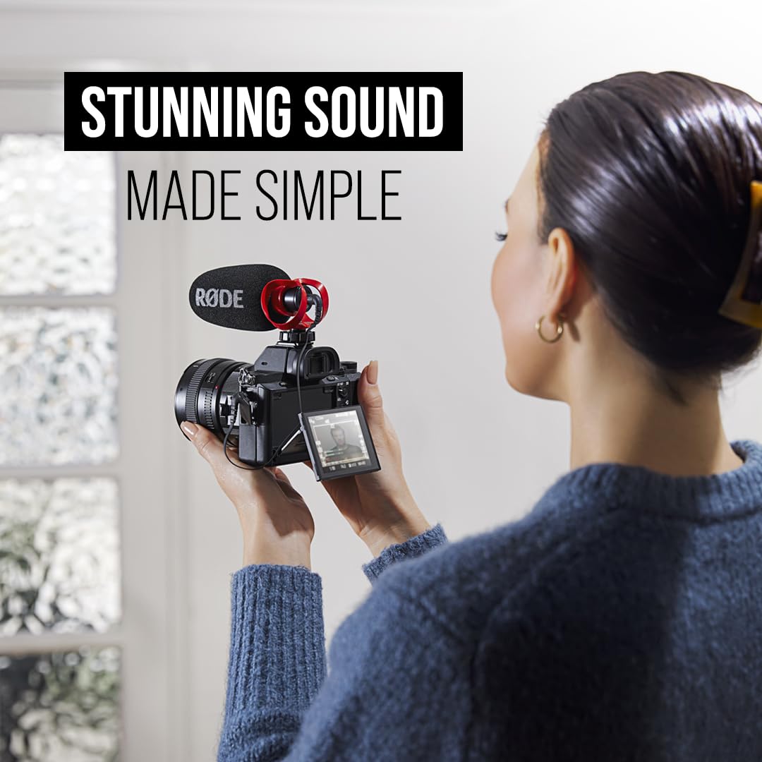 RODE VideoMicro II Ultracompact Camera-Mount Shotgun Microphone for Cameras and Smartphones
