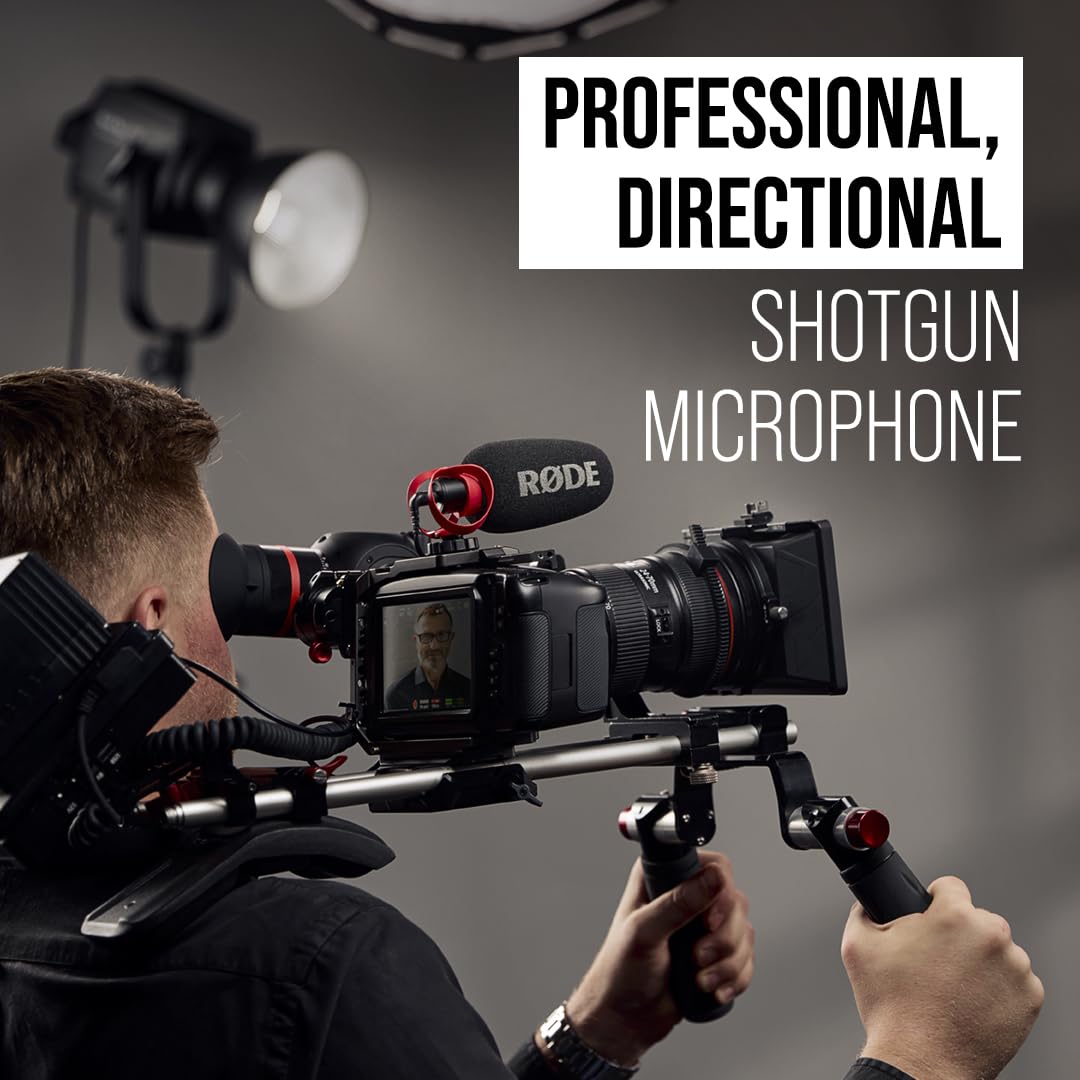 RODE VideoMicro II Ultracompact Camera-Mount Shotgun Microphone for Cameras and Smartphones