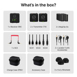 RODE Wireless PRO 2-Person Clip-On Microphone System/Recorder with Lavaliers (2.4 GHz)