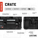 Pelican CRATE 45L Waterproof Hard Case - Desert Tan