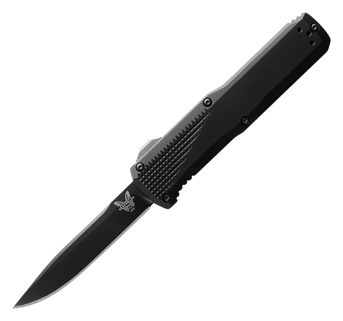 Benchmade Phaeton OTF Auto Black Drop Point Blade 4600DLC