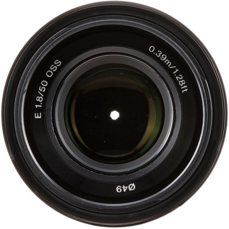 Sony 50mm f/1.8 OSS E-Mount Lens (Black)