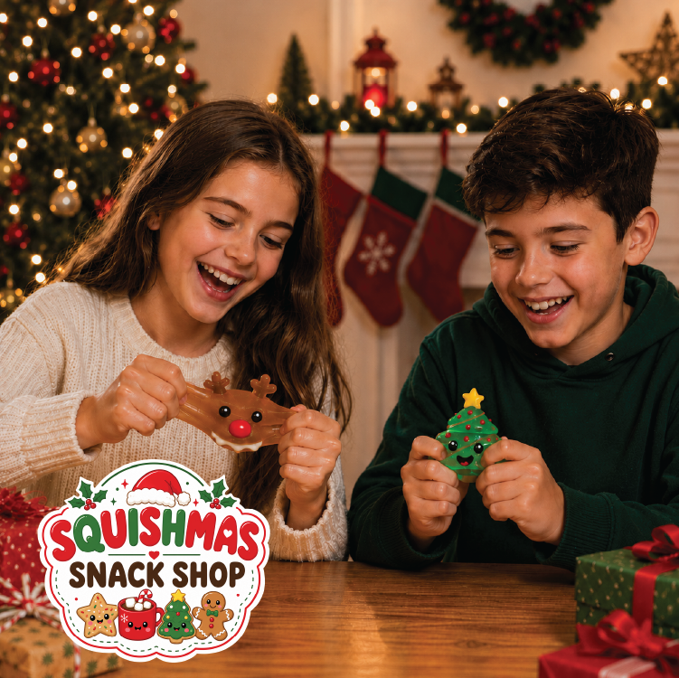 Fun Doh Christmas Snack Shop Squish Fidget Toy