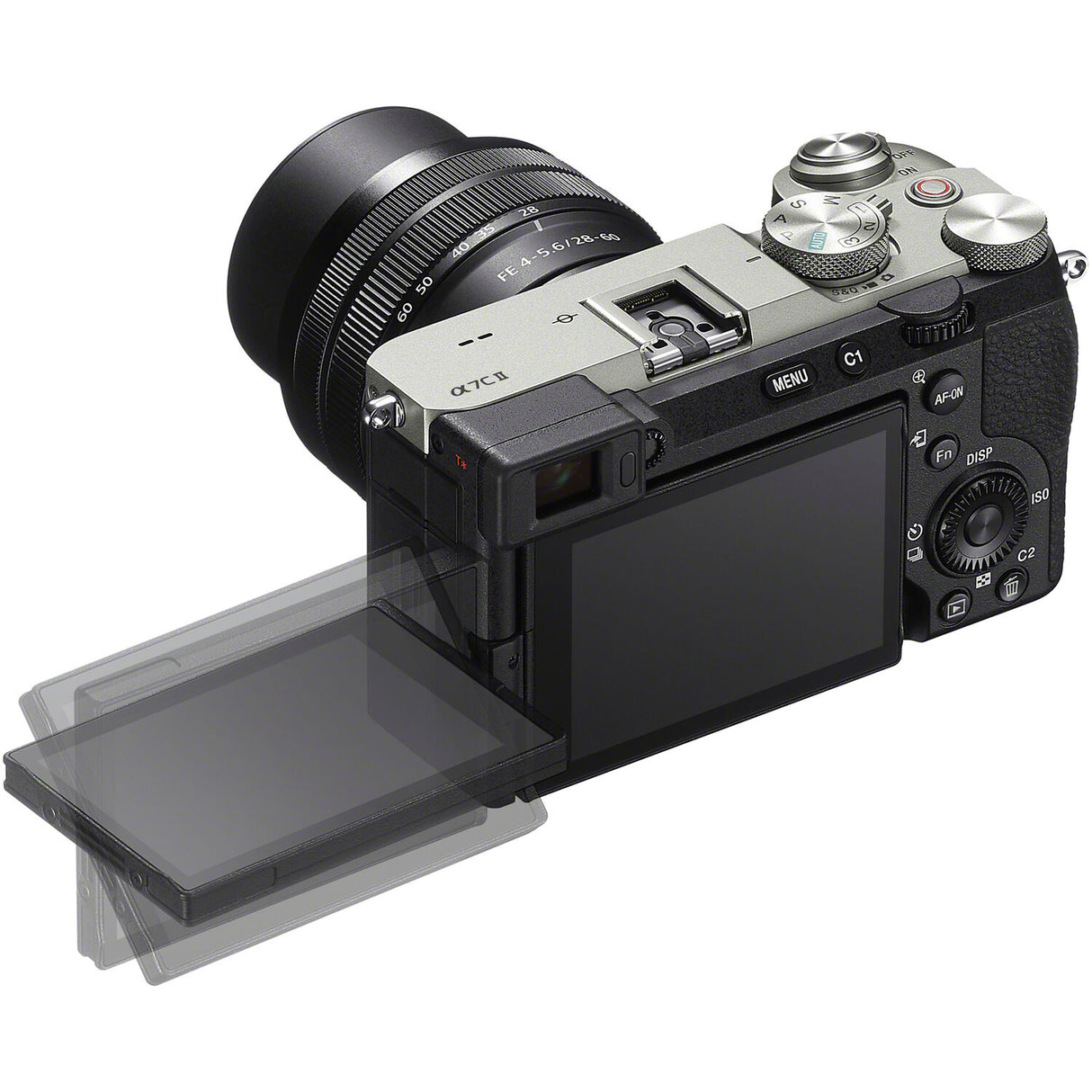 Sony Alpha a7C II Mirrorless Camera with 28-60mm Lens (Silver)