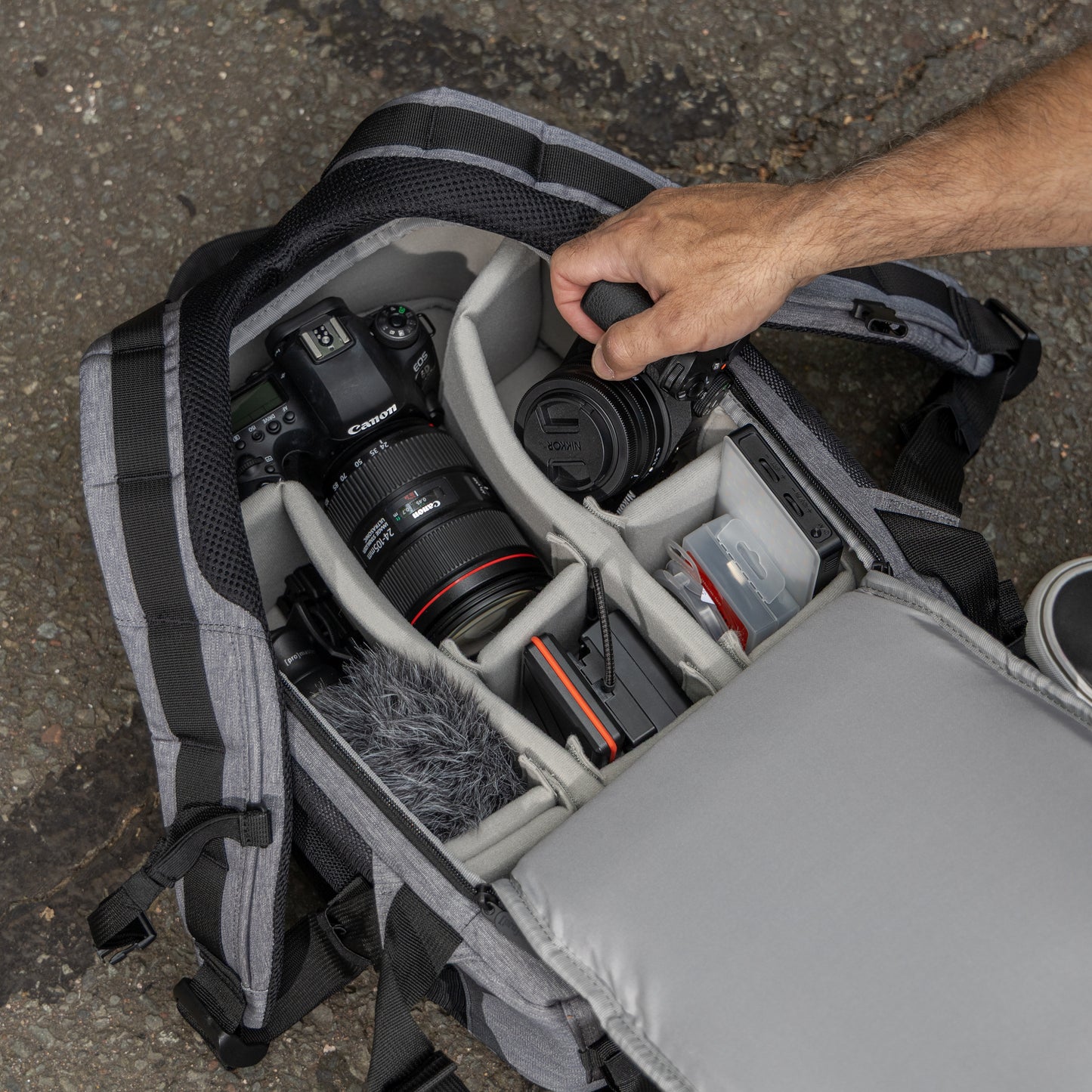 Impulse 2.0 Large Backpack (11.5 L Grey)