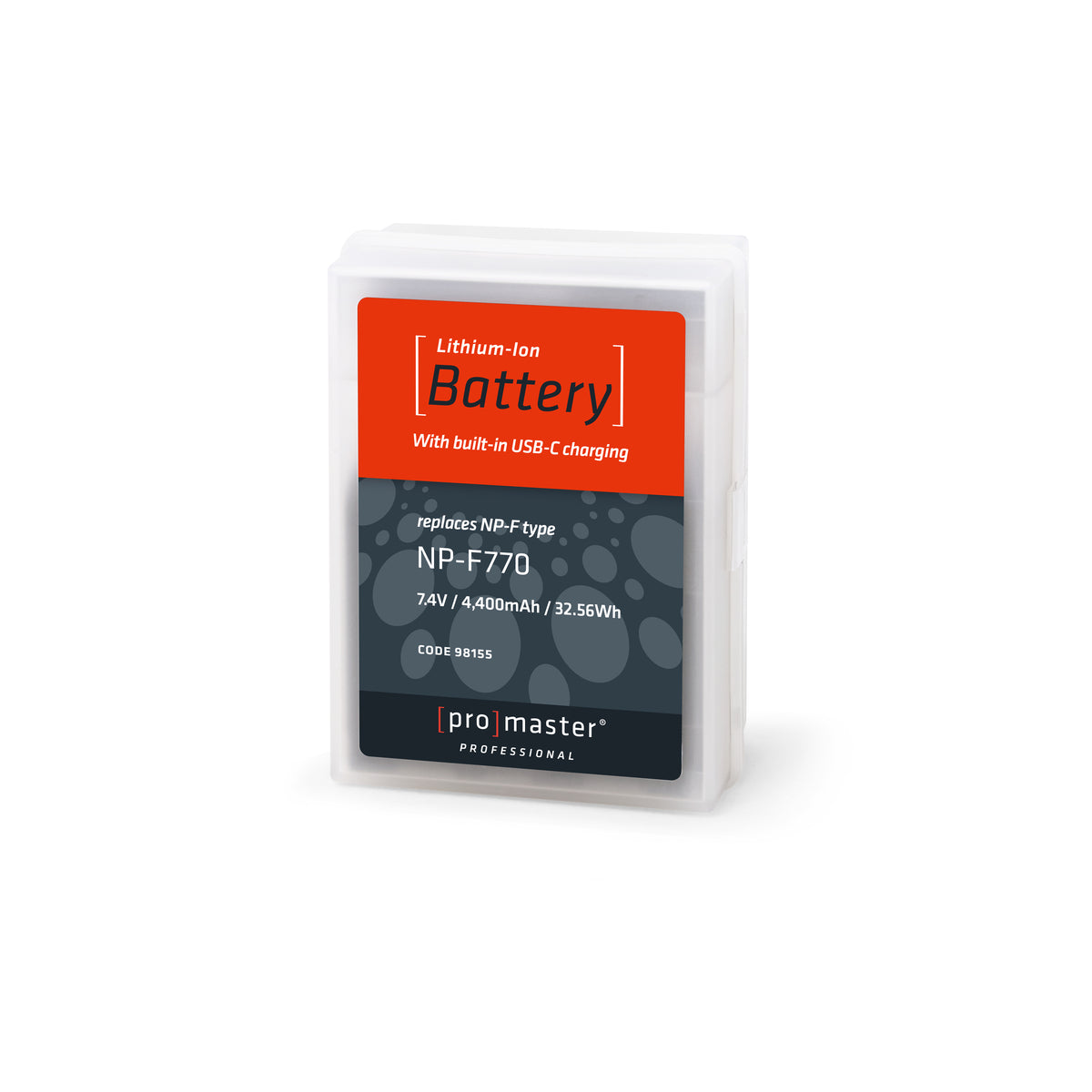 Promaster NP-F770 (Sony) Battery with USB-C Charging