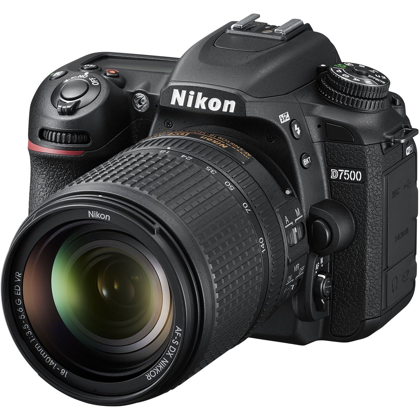 Nikon D7500 Digital Camera with Nikkor 18-140mm VR Lens