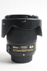 (USED) Nikon AF-S NIKKOR 20mm f/1.8G ED Lens