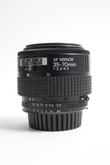 (USED) Nikon AF Nikkor 35-70mm f/3.3-4.5 Zoom Lens