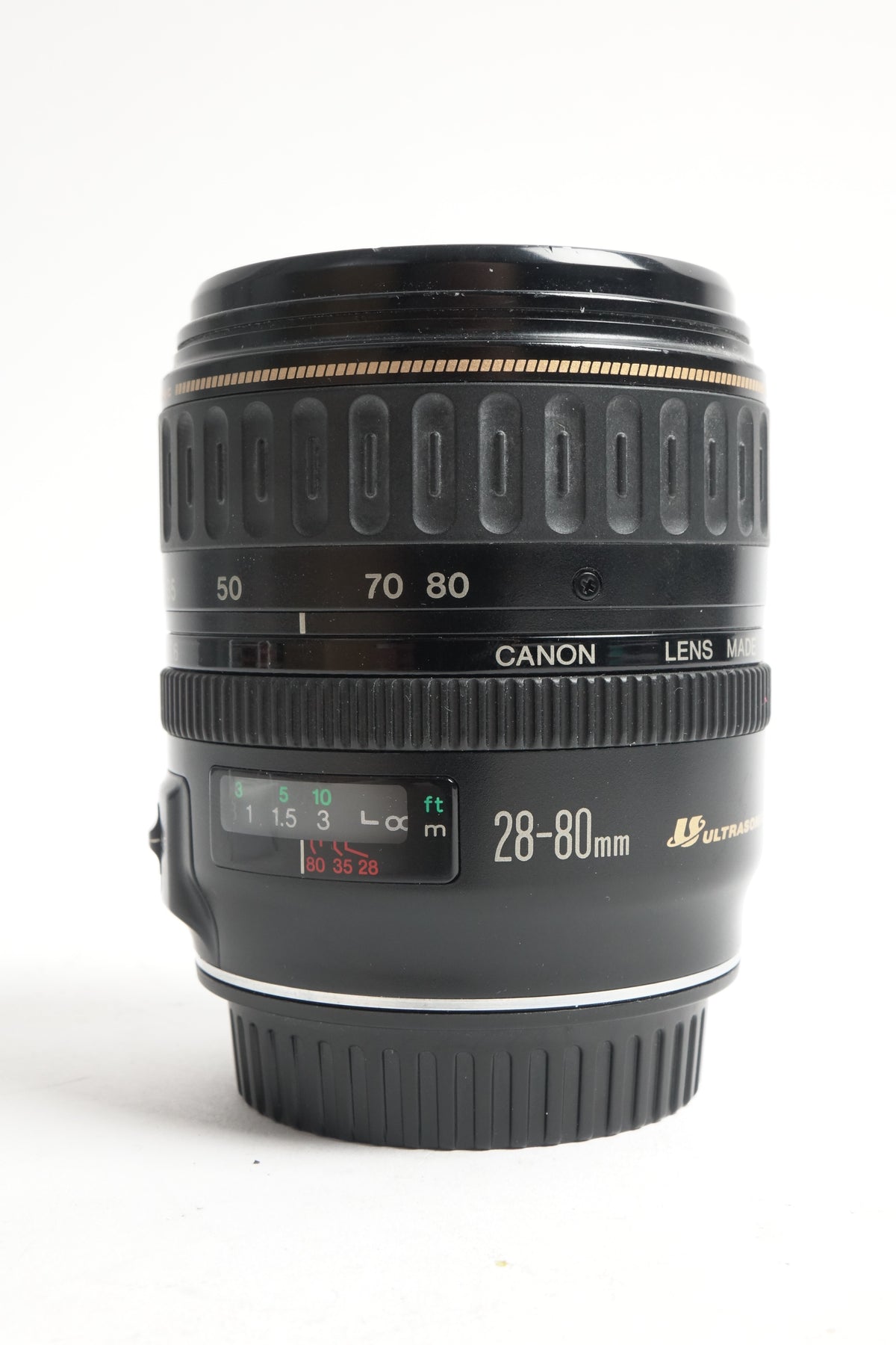 (USED) Canon Zoom Wide Angle-Tele 28-80mm f/3.5-5.6 EF USM Autofocus Lens