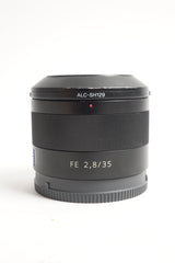 (USED) Sony Sonnar T* FE 35mm f/2.8 ZA Lens
