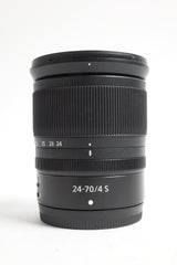 (USED) Nikon NIKKOR Z 24-70mm f/4 S Lens