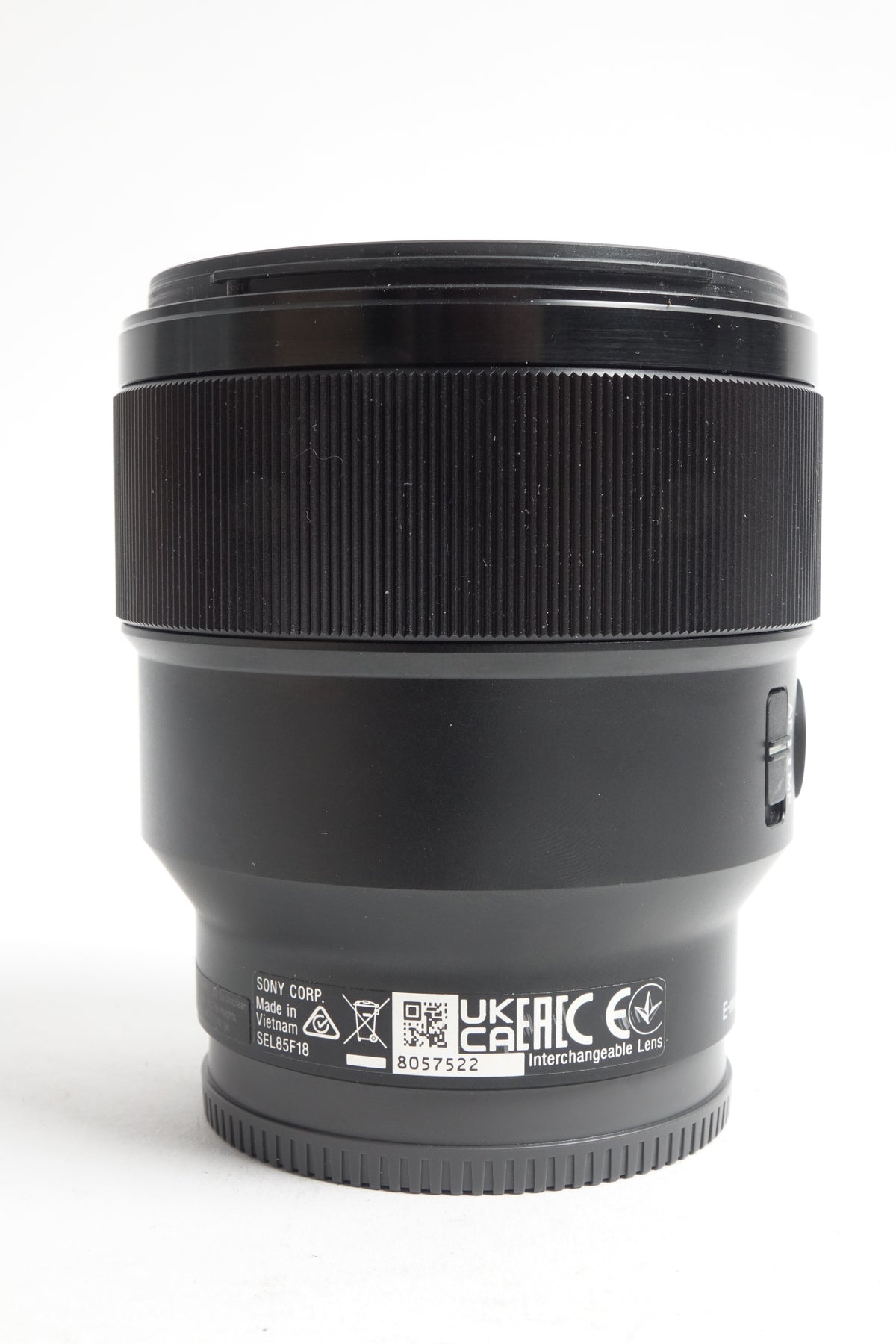 (USED) Sony FE 85mm f/1.8 Lens
