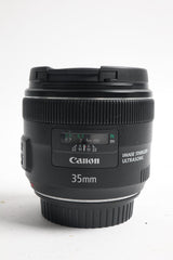 (USED) Canon EF 35mm f/2 IS USM Lens