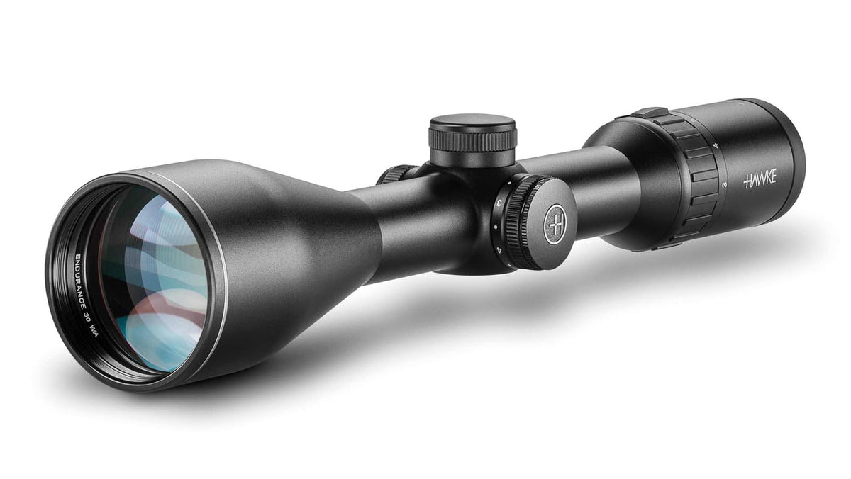 Hawke Optics 3-12x56 Endurance 30 WA Riflescope (LR Dot Illuminated Reticle, Matte Black)