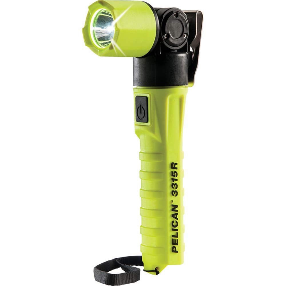 Pelicaná3315RIPX7 Water Proof Right Angle LED Flashlight (Yellow)
