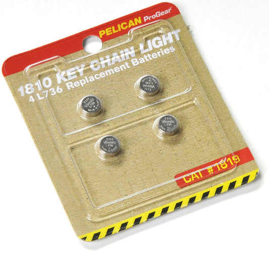 Pelicaná1819 LR41/L736 Alkaline Batteries (1.5V, 4-Pack)