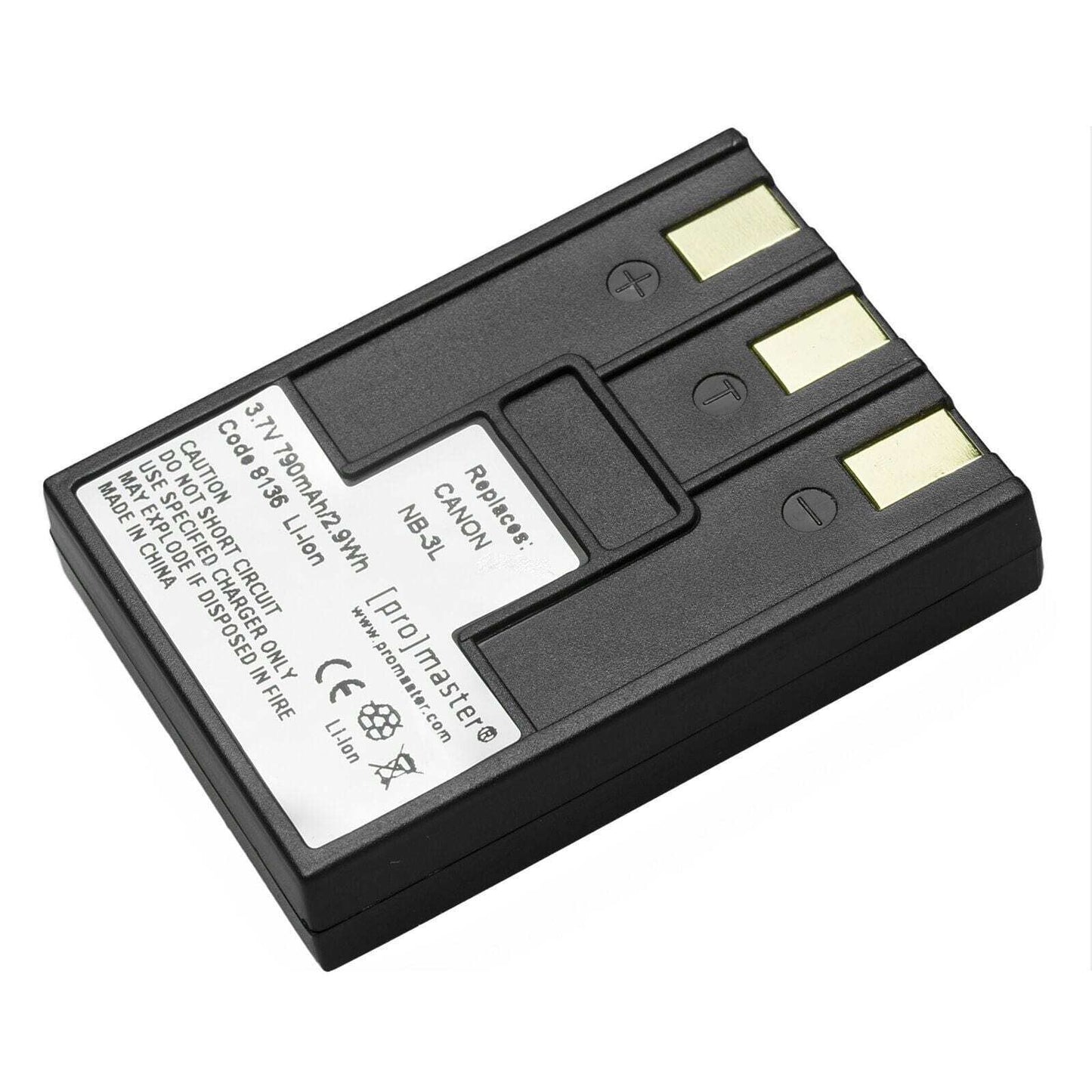Promaster NB-3L (Canon) Lithium Ion Battery