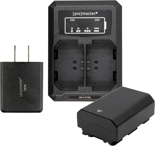 Promaster Battery & Charger Kit for Sony NP-FZ100