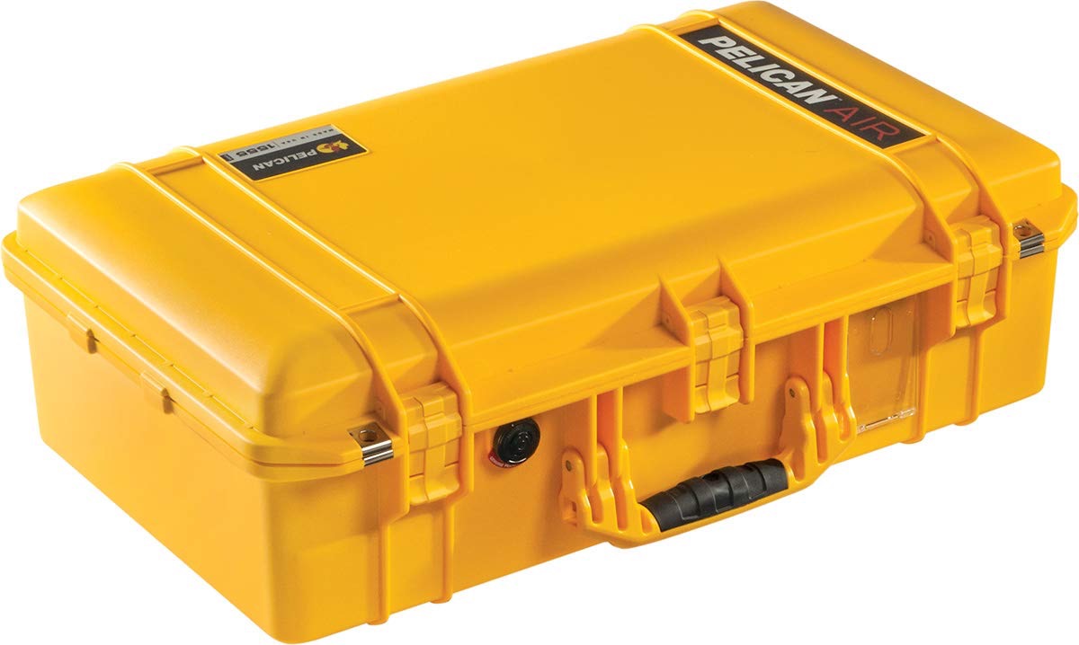 Pelican 1555Air Case without Foam - Yellow