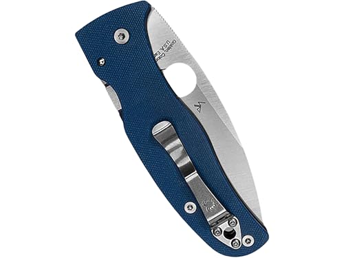 Spyderco Bodacious Cobalt Blue G10, Satin SPY27 - C263GPCBL