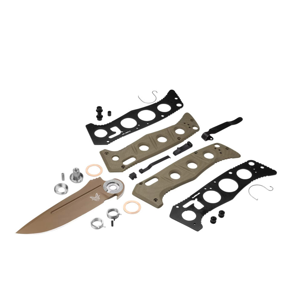 Benchmade Adamas OTS Auto OD Green Drop Point 2750FE-2 – Norman