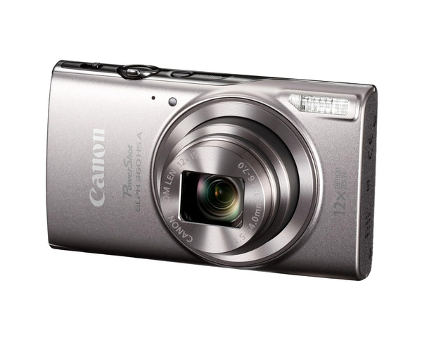 Canon PowerShot ELPH 360 HS A Digital Camera (Silver)