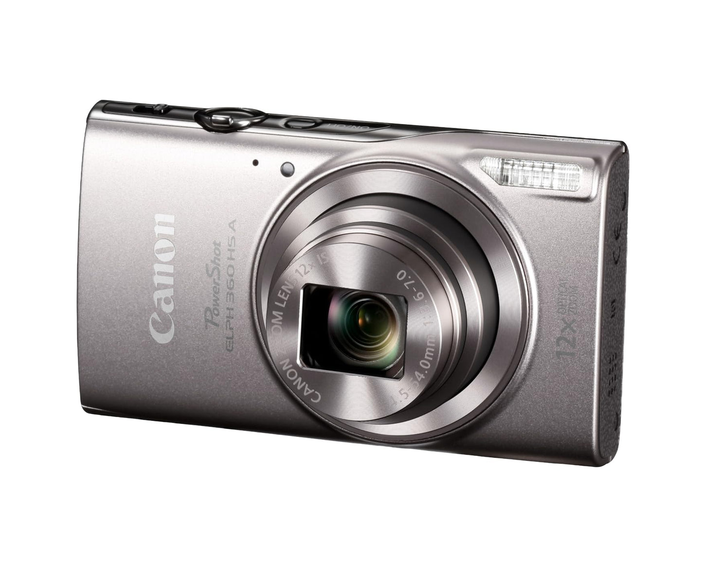 Canon PowerShot ELPH 360 HS A Digital Camera (Silver)
