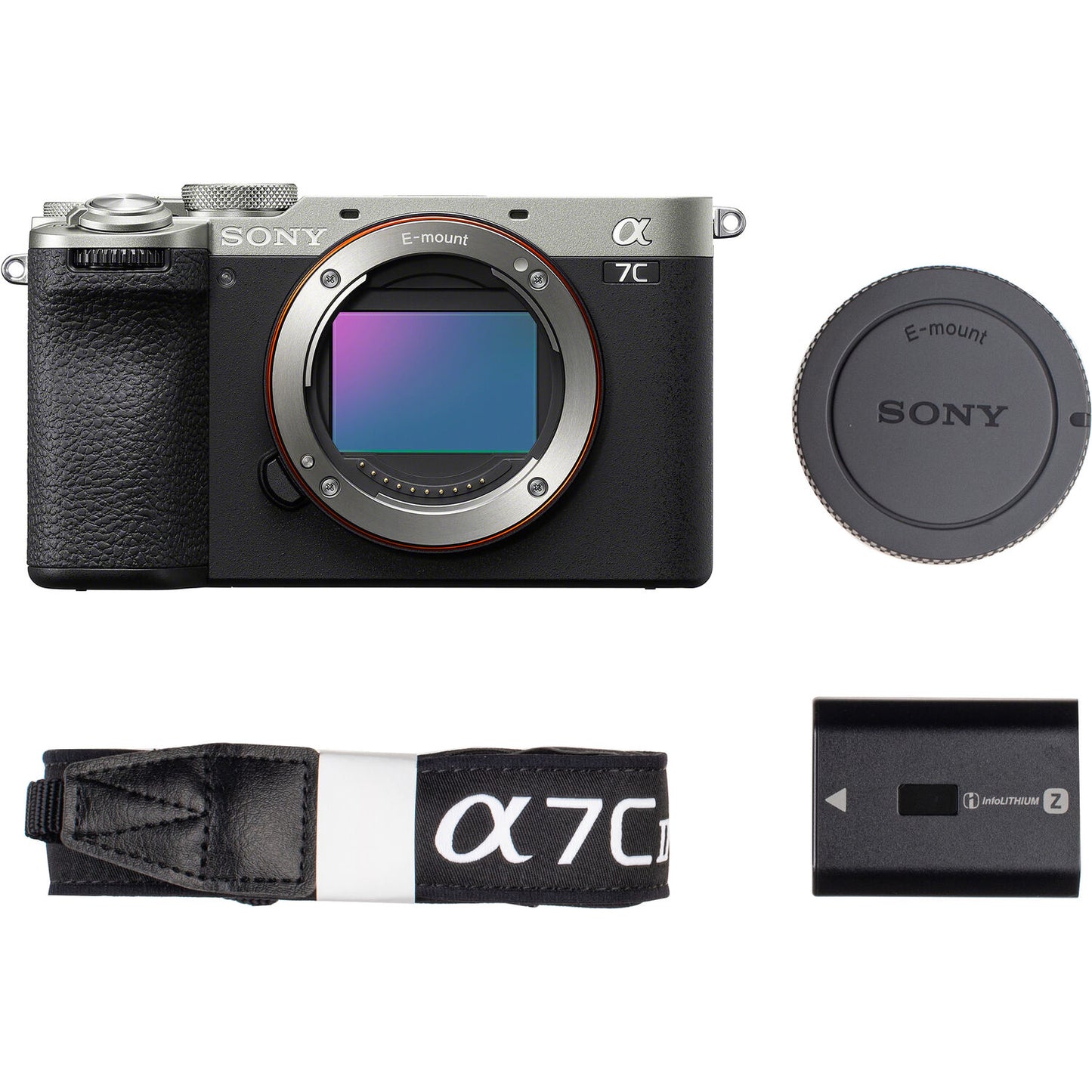 Sony Alpha a7C II Mirrorless Camera (Body Only, Silver)