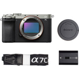Sony Alpha a7C II Mirrorless Camera (Body Only, Silver)