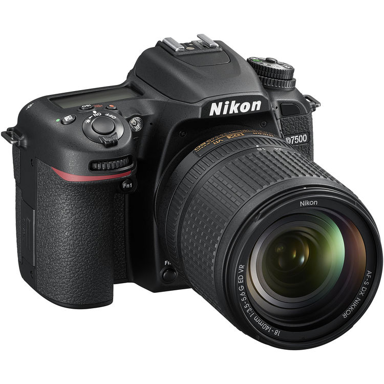 Nikon D7500 Digital Camera with Nikkor 18-140mm VR Lens