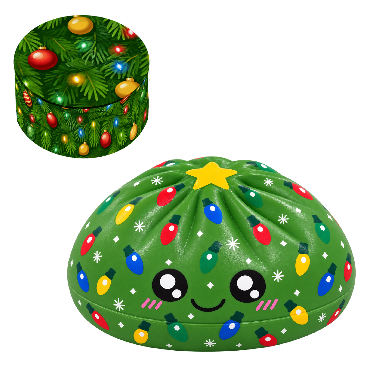 Fun Doh Christmas Slow-Rise Squishy Dumpling Toy