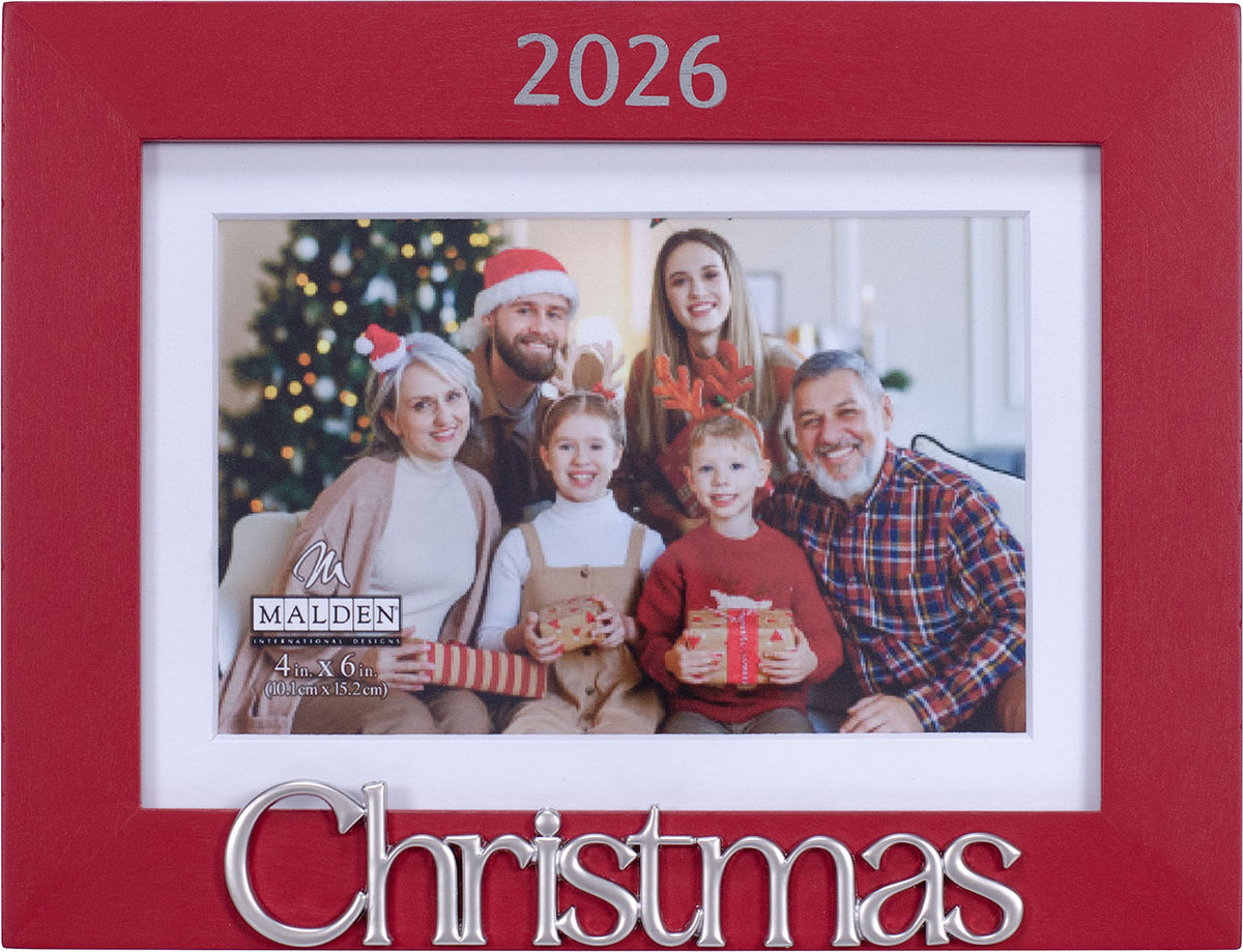 Malden 4x6 2026 Christmas Frame