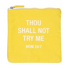 About Face Designs Mom 24/7 Square Cosmetic Bag