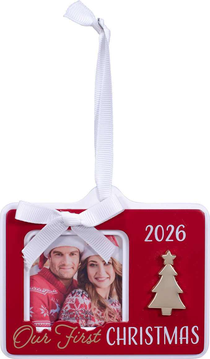 Malden 2026 Our First Christmas Mini Frame