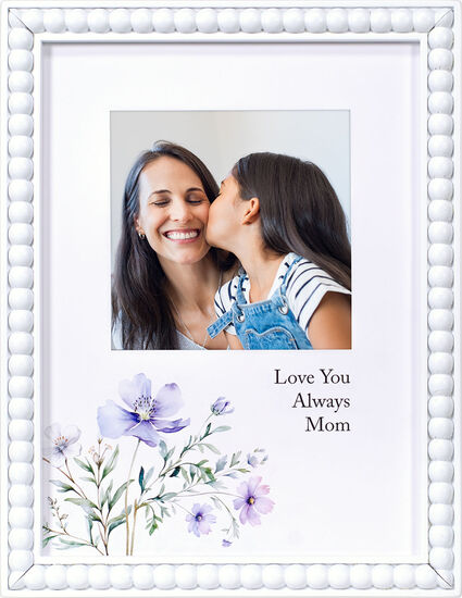 Malden 4X4 Mom Floral with Bead Frame